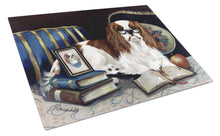 Load image into Gallery viewer, Cavalier Spaniel Perfect Student Glass Cutting Boards – Durable, Decorative Kitchen Art Large PPP3255LCB