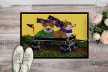 Load image into Gallery viewer, Corgi Express Doormat - 24x36 Decorative Floor Mat – Indoor/Outdoor Rug with Artistic Flair PPP3257JMAT