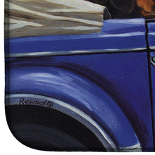 Load image into Gallery viewer, Dachshund Dachsmobile Dish Drying Mat – Absorbent, Artistic Kitchen Essentials PPP3259DDM