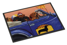 Load image into Gallery viewer, Dachshund Dachsmobile Doormat - 24x36 Decorative Floor Mat – Indoor/Outdoor Rug with Artistic Flair PPP3259JMAT