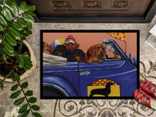 Load image into Gallery viewer, Dachshund Dachsmobile Doormat - 18x27 Decorative Floor Mat – Indoor/Outdoor Rug with Artistic Flair PPP3259MAT