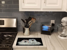 Load image into Gallery viewer, Maltese Sweethearts Glass Cutting Boards – Durable, Decorative Kitchen Art Large PPP3263LCB