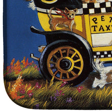 Load image into Gallery viewer, Pet Taxi Multiple Dog Breeds Dish Drying Mat – Absorbent, Artistic Kitchen Essentials PPP3264DDM