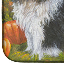 Load image into Gallery viewer, Old English Sheepdog Ocotoberfest Dish Drying Mat – Absorbent, Artistic Kitchen Essentials PPP3265DDM