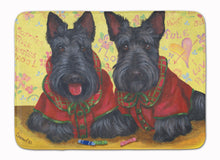 Load image into Gallery viewer, Scottish Terrier Scotties Rule Machine Washable Memory Foam Mat PPP3271RUG