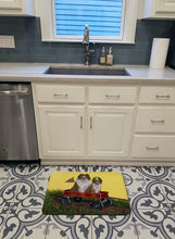 Load image into Gallery viewer, Sheltie Sheepdog Express Machine Washable Memory Foam Mat PPP3272RUG