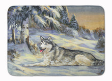 Load image into Gallery viewer, Siberian Husky Winterscape Machine Washable Memory Foam Mat PPP3274RUG