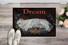 Load image into Gallery viewer, Westie Dream Doormat - 18x27 Decorative Floor Mat – Indoor/Outdoor Rug with Artistic Flair PPP3278MAT