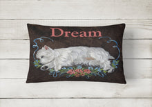 Load image into Gallery viewer, Westie Dream Canvas Fabric Decorative Pillow PPP3278PW1216