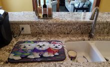 Load image into Gallery viewer, Westie Free Spirits Dish Drying Mat – Absorbent, Artistic Kitchen Essentials PPP3280DDM