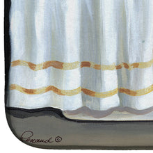 Load image into Gallery viewer, Westie Pour Le Bain Bathtime Dish Drying Mat – Absorbent, Artistic Kitchen Essentials PPP3281DDM