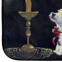 Load image into Gallery viewer, Westie Westie's Aglow Dish Drying Mat – Absorbent, Artistic Kitchen Essentials PPP3288DDM