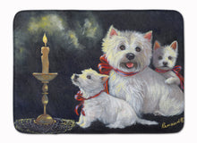Load image into Gallery viewer, Westie Westie's Aglow Machine Washable Memory Foam Mat PPP3288RUG