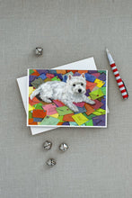 Load image into Gallery viewer, Westie Zoe's Mail Greeting Cards -  Blank Note Cards – 8-Pack of Artist-Designed Cards with Envelopes