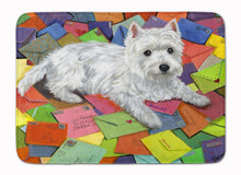 Load image into Gallery viewer, Westie Zoe's Mail Machine Washable Memory Foam Mat PPP3289RUG