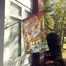 Load image into Gallery viewer, Sandhill Cranes Flag Canvas House Size PRS4003CHF