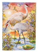 Load image into Gallery viewer, Sandhill Cranes Flag Canvas House Size PRS4003CHF