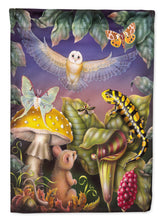 Load image into Gallery viewer, Night Owl, Iguana, Butterfles Garden Flag – Decorative Outdoor Yard Flag PRS4008GF