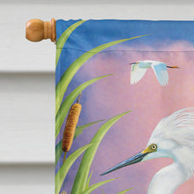 Load image into Gallery viewer, Little Blue And Snowy Heron Flag Canvas House Size PRS4010CHF