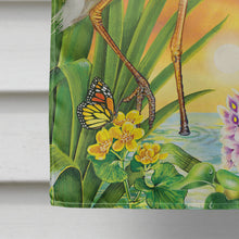 Load image into Gallery viewer, Green And White Herons Flag Canvas House Size PRS4014CHF