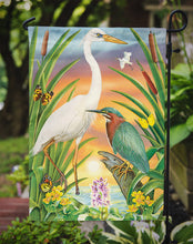 Load image into Gallery viewer, Green And White Herons Garden Flag – Decorative Outdoor Yard Flag PRS4014GF