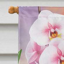 Load image into Gallery viewer, Anna's Hummingbirds Phalaenopsis Flag Canvas House Size PRS4023CHF