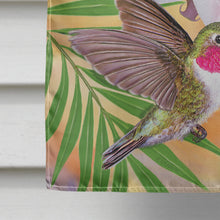 Load image into Gallery viewer, Anna's Hummingbirds Phalaenopsis Flag Canvas House Size PRS4023CHF