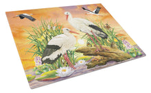 Load image into Gallery viewer, Storks Glass Cutting Boards – Durable, Decorative Kitchen Art Large PRS4026LCB