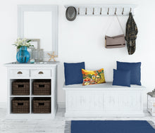 Load image into Gallery viewer, Soave, Apple, Wine and Cheese Canvas Fabric Decorative Pillow PRS4027PW1216