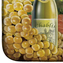 Load image into Gallery viewer, Chablis, Peach, Wine and Cheese Dish Drying Mat – Absorbent, Artistic Kitchen Essentials PRS4028DDM