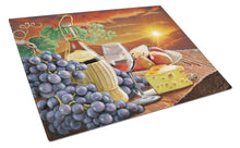 Load image into Gallery viewer, Chianti, Pears, Wine and Cheese Glass Cutting Boards – Durable, Decorative Kitchen Art Large PRS4029LCB