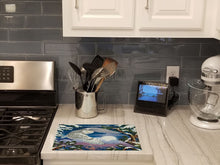 Load image into Gallery viewer, Snowy Owl Glass Cutting Boards – Durable, Decorative Kitchen Art Large PRS4030LCB