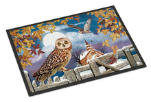 Load image into Gallery viewer, Short-Eared Owl In The Churchyard Doormat - 24x36 Decorative Floor Mat – Indoor/Outdoor Rug with Artistic Flair PRS4032JMAT