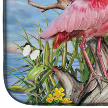 Load image into Gallery viewer, Roseate Spoonbill Dish Drying Mat – Absorbent, Artistic Kitchen Essentials PRS4036DDM