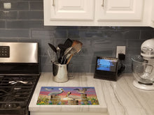 Load image into Gallery viewer, Pelicans Glass Cutting Boards – Durable, Decorative Kitchen Art Large PRS4041LCB