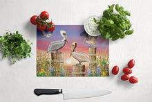 Load image into Gallery viewer, Pelicans Glass Cutting Boards – Durable, Decorative Kitchen Art Large PRS4041LCB