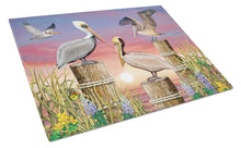 Load image into Gallery viewer, Pelicans Glass Cutting Boards – Durable, Decorative Kitchen Art Large PRS4041LCB