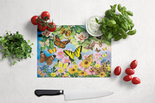 Load image into Gallery viewer, North American Butterflies Glass Cutting Boards – Durable, Decorative Kitchen Art Large PRS4043LCB