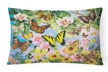 Load image into Gallery viewer, North American Butterflies Canvas Fabric Decorative Pillow PRS4043PW1216