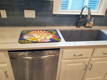Load image into Gallery viewer, Nautilus And Gulf And Sundial Dish Drying Mat – Absorbent, Artistic Kitchen Essentials PRS4044DDM