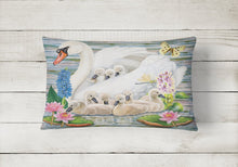 Load image into Gallery viewer, Mother Swan Canvas Fabric Decorative Pillow PRS4045PW1216