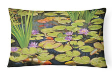 Load image into Gallery viewer, Koi Pond II Canvas Fabric Decorative Pillow PRS4050PW1216