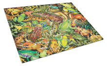 Load image into Gallery viewer, Frogs Glass Cutting Boards – Durable, Decorative Kitchen Art Large PRS4053LCB
