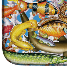 Load image into Gallery viewer, Fish of the Deep Dish Drying Mat – Absorbent, Artistic Kitchen Essentials PRS4055DDM