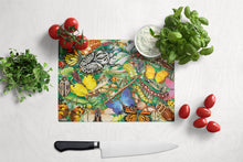 Load image into Gallery viewer, Insects &amp; Butterflies Bug World Glass Cutting Boards – Durable, Decorative Kitchen Art Large PRS4059LCB