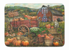 Load image into Gallery viewer, Pumpkin Patch and Fall Farm Machine Washable Memory Foam Mat PTW2008RUG