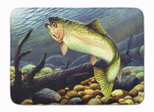 Load image into Gallery viewer, Rainbow Trout Machine Washable Memory Foam Mat PTW2039RUG