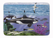 Load image into Gallery viewer, Whale Orcas Machine Washable Memory Foam Mat PTW2040RUG