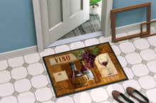 Load image into Gallery viewer, Vino Wine Doormat - 18x27 Decorative Floor Mat – Indoor/Outdoor Rug with Artistic Flair PTW2045MAT