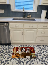 Load image into Gallery viewer, Beagle, Boston Terrier and Jack Russel in the Tub Machine Washable Memory Foam Mat PTW2047RUG